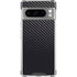Black Carbon Fiber Specialty Texture Material Google Pixel 8 Pro Clear Case